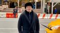 "В своем репертуаре": Усик решил "позагорать" на заснеженном берегу моря (видео)