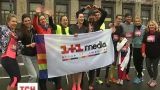 Команда ведущих "1+1 медиа" приняла участие в марафоне ради маленьких участников проекта "Исполни мечту"