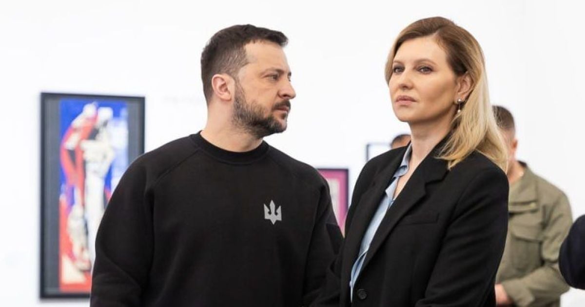 Володимир і Олена Зеленські
