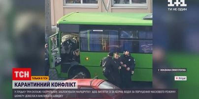 Новини України: у Луцьку затримали водія маршрутки - порушника маскового режиму