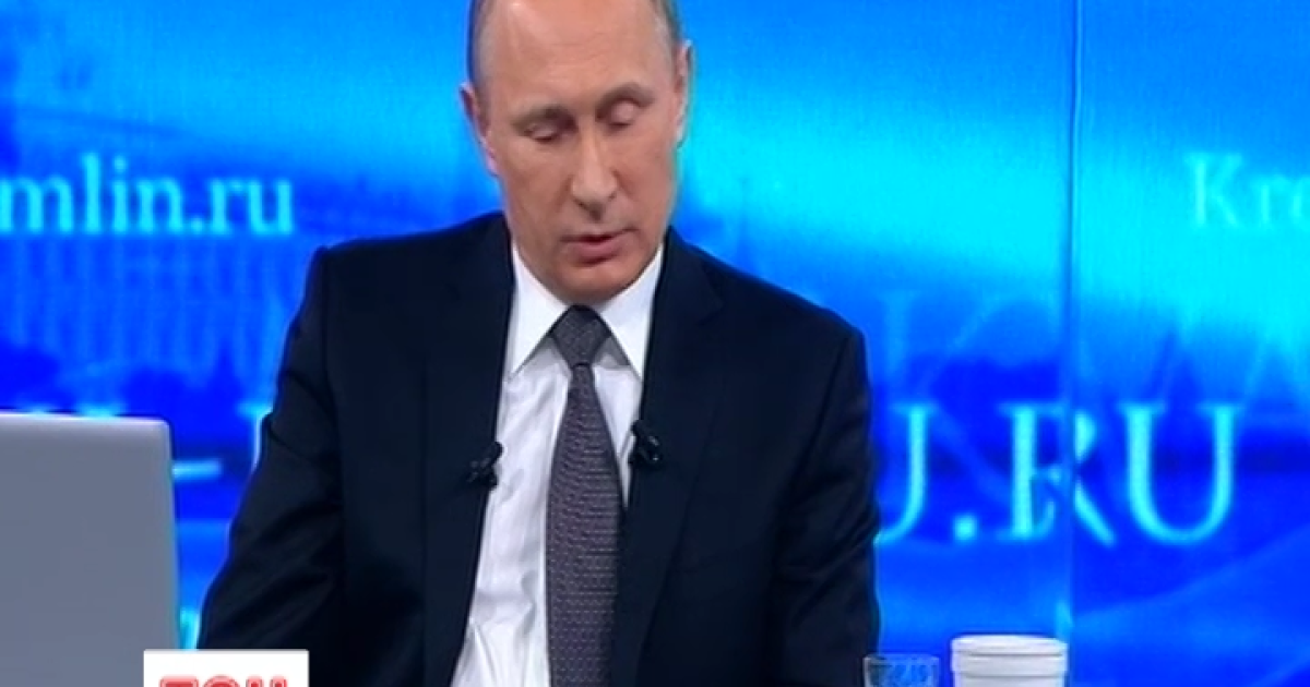 У РФ спілкування Путіна з народом називають показухою