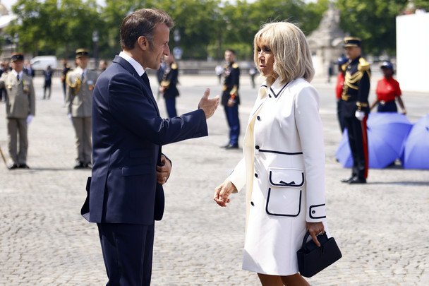 Макрон с женой / © Associated Press