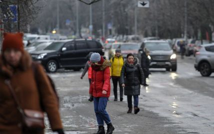 В Киеве из-за гололеда пострадали более 160 человек