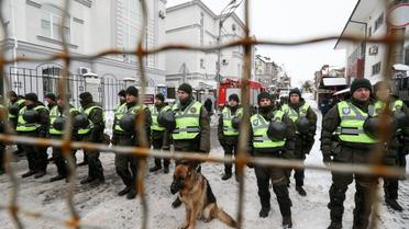 Мітинг проти виборів біля посольства РФ у Києві_7 / © УНІАН