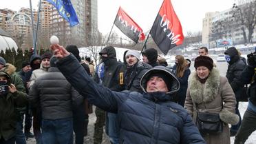 Мітинг проти виборів біля посольства РФ у Києві_5 / © УНІАН
