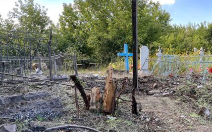 Россияне разбили кладбища на Сумщине (фото)