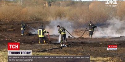 Новини України: в Київській області тліють залежі торфу - чи є загроза для столиці