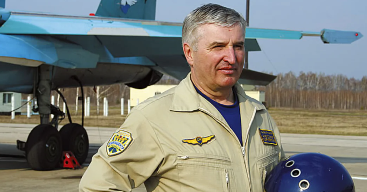 Российский летчик Александр Харчевский