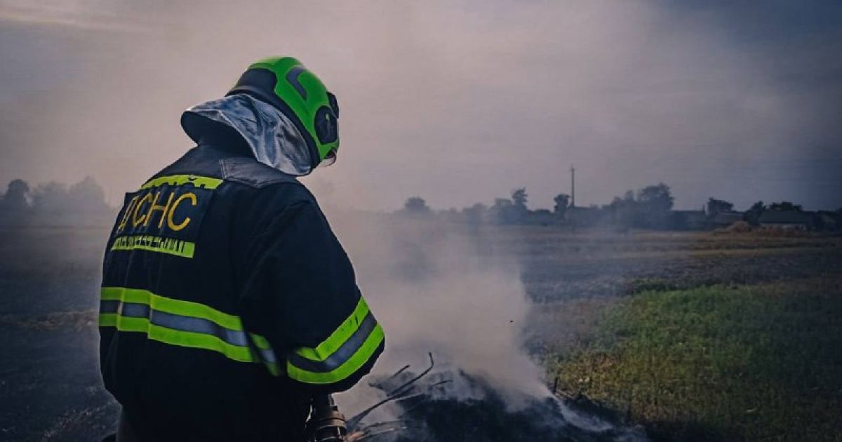 В Киевской области во время обжига сухостоя погибла женщина