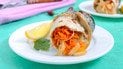Рыбные рулетики с овощами в духовке