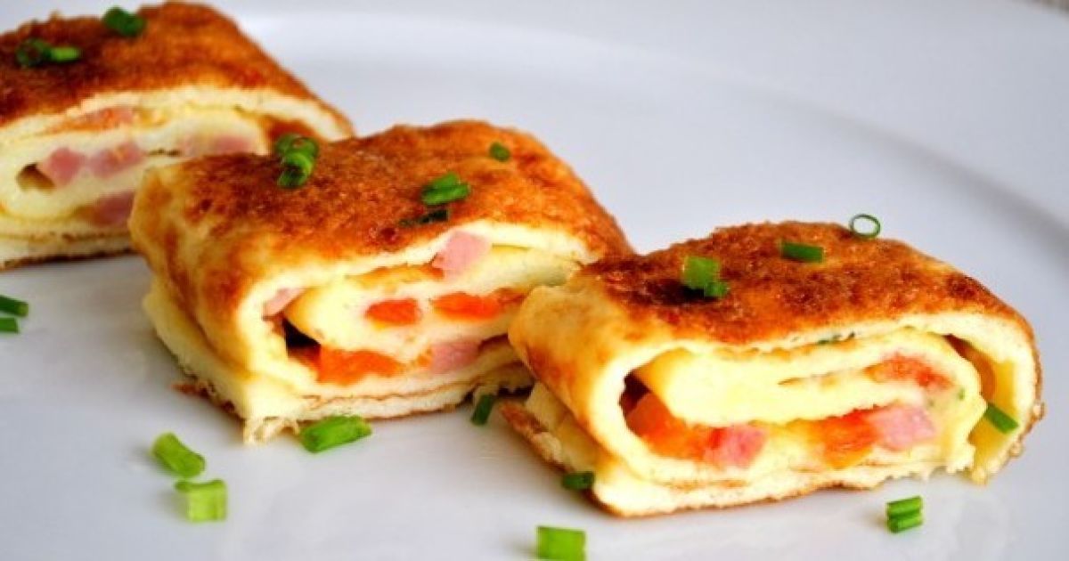 Омлет-рулет