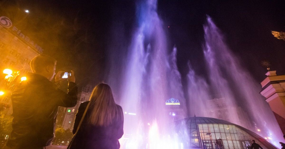 Фонтан на Майдані Незалежності_6 / © УНИАН