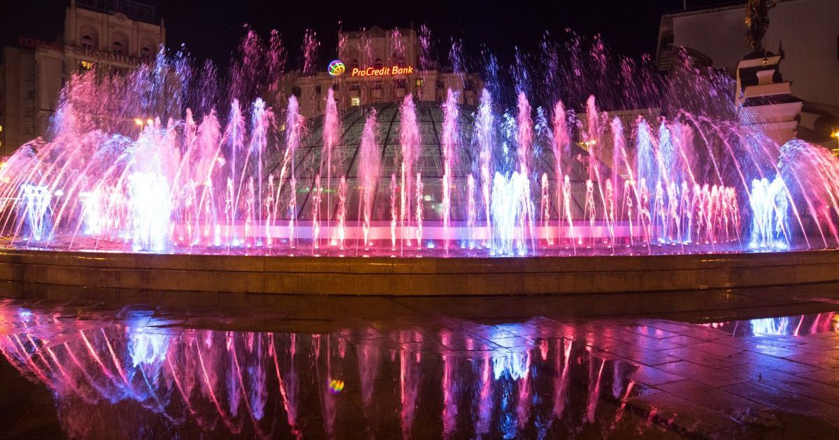 Фонтан на Майдані Незалежності_2 / © УНИАН