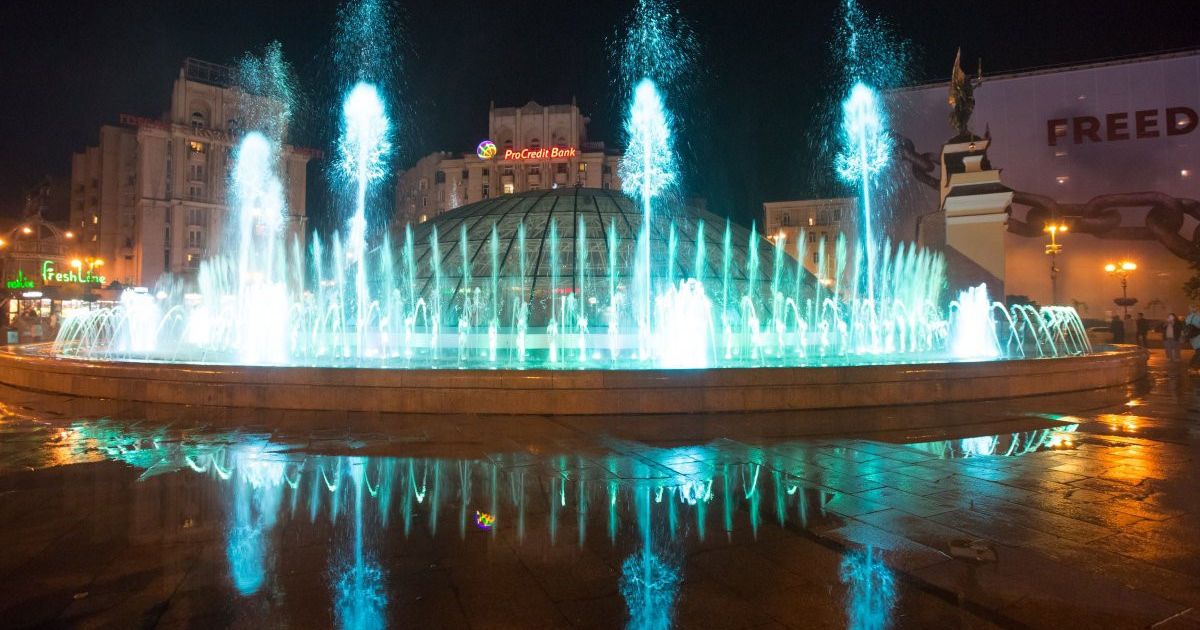Фонтан на Майдані Незалежності_4 / © УНИАН
