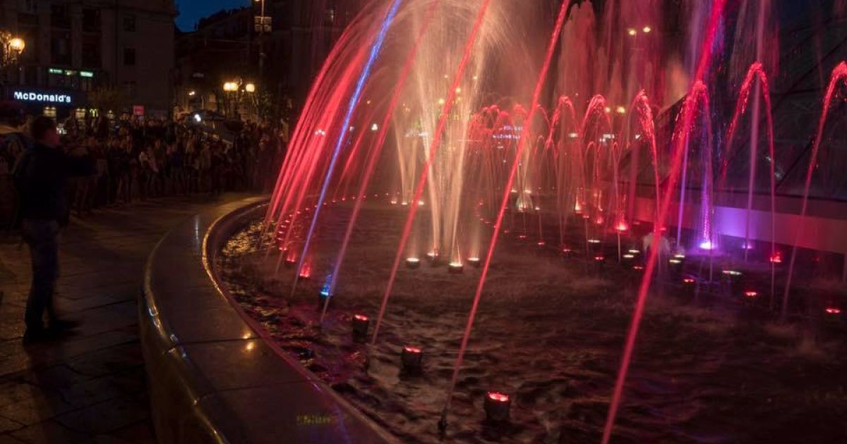 Фонтан на Майдані Незалежності_3 / © Facebook/Кличко - мер