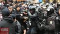Чергові заворушення на мітингу Порошенка: в Івано-Франківську "Нацдружини" побилися з поліцією