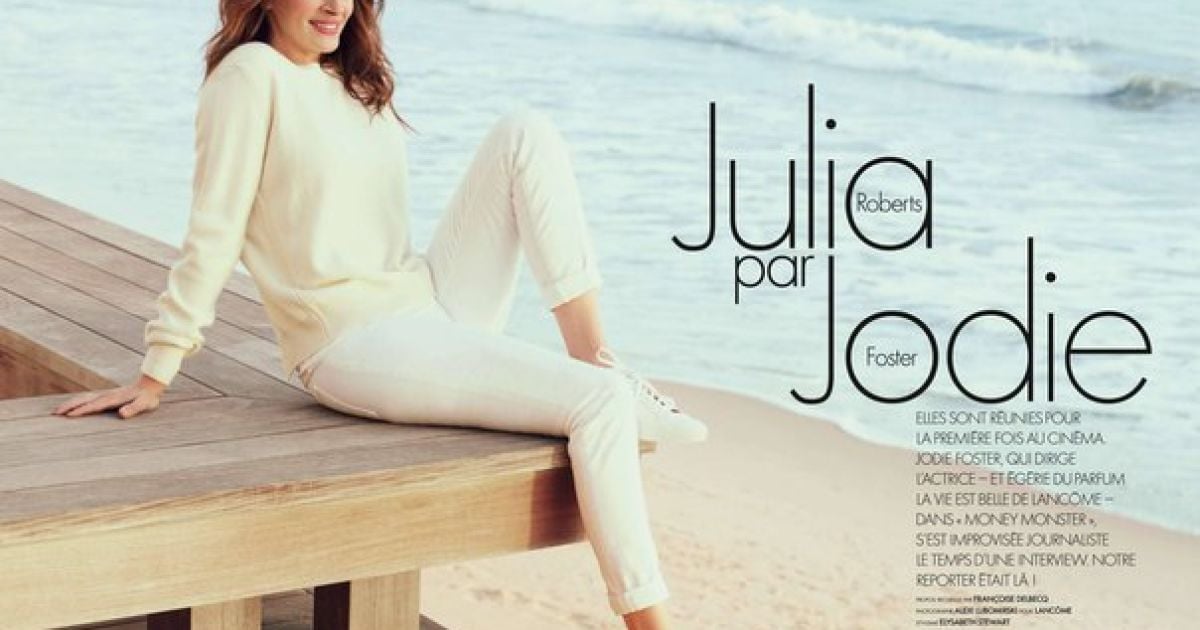Джулия Робертс в фотосессии Elle France