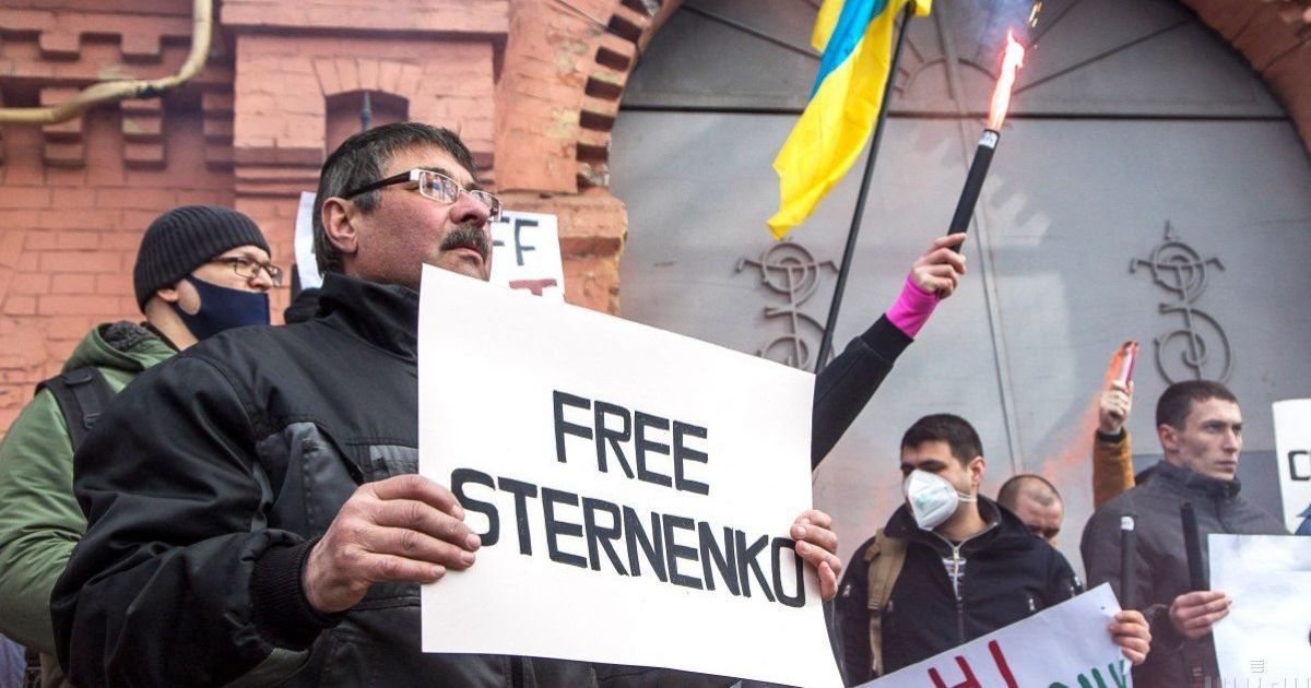 Акція на підтримку Стерненка в Одесі
