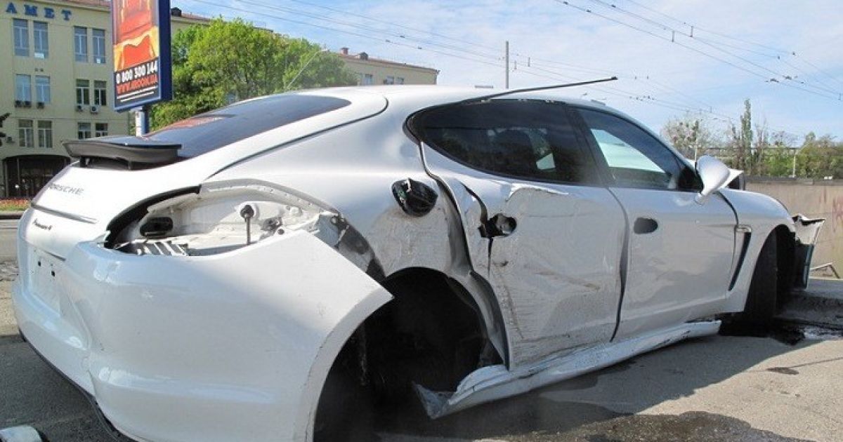 ДТП с Porsche в Киеве