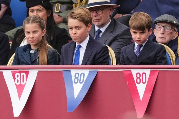 Принцеса Шарлотта, принц Джордж та принц Луї / © Associated Press