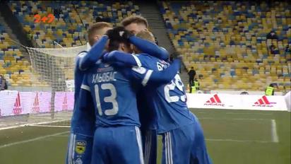 Динамо - Ворскла - 4:0. Відео голу Хльобаса