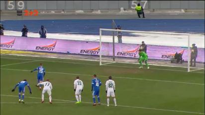 Динамо - Ворскла - 3:0. Видео гола Цыганкова