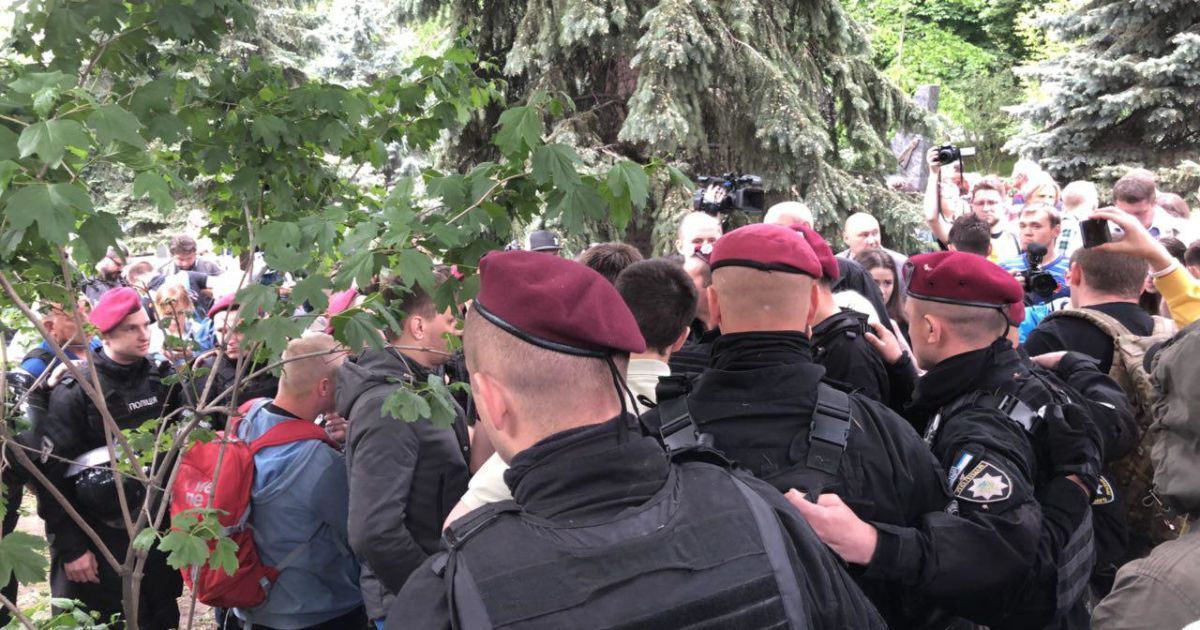 Акции ко Дню Победы над нацизмом в Киеве