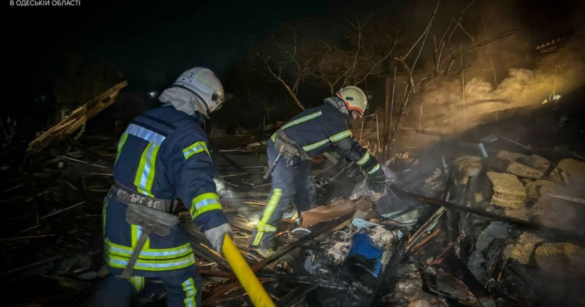 Руйнування на Одещині внаслідок атаки безпілотниками у новорічну ніч