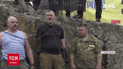 Ветерани прикували себе ланцюгами на острові Гардовий на знак протесту проти його затоплення