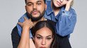 The Weeknd, Кэндис Свэйнпоул и Джоан Смоллс в фотосете для Harper's Bazaar