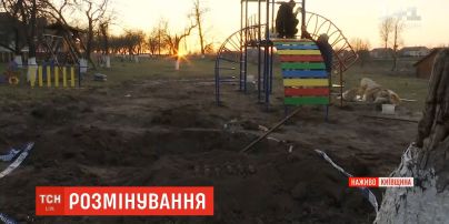 Шість мінометних снарядів знайшли поряд із дитячим садочком на Київщині