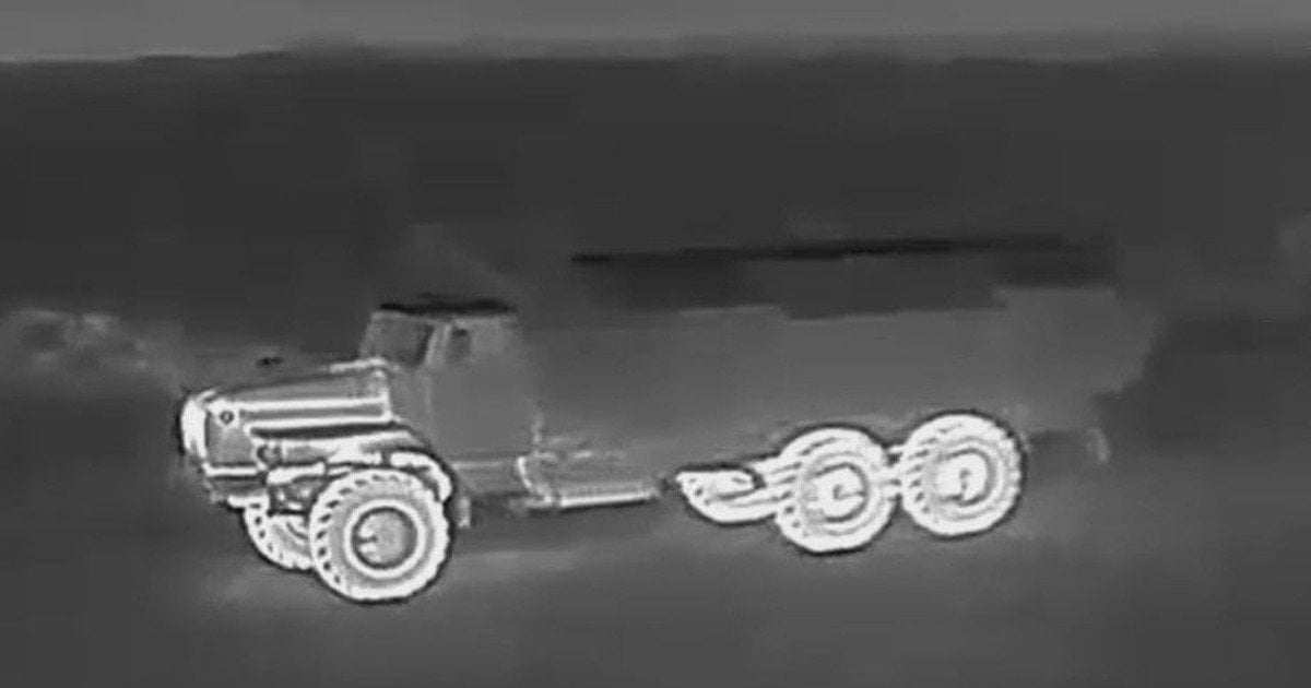 Ураження ворожої вантажівки