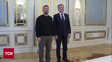 О чем Зеленский говорил с госсекретарем США Блинкеном?