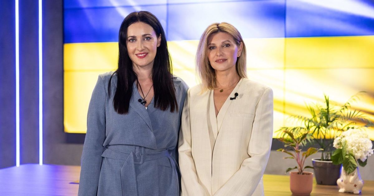 Олена Зеленська і Соломія Вітвіцька