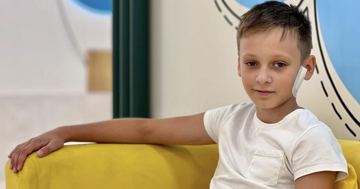 11-річний пацієнт Максимко Білецький