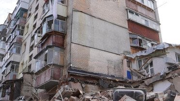 Вибух у Хмельницькому / © ДСНС