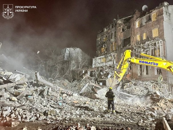 Наслідки атаки РФ на Харків / © Харківська обласна прокуратура