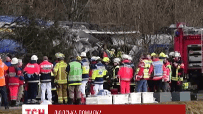 Поезда в Баварии столкнулись из-за ошибки диспетчера
