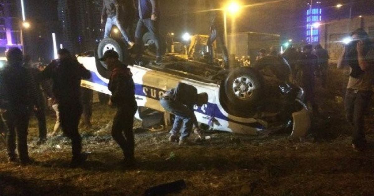 Появилось видео разгона разъяренных протестующих в грузинском Батуми