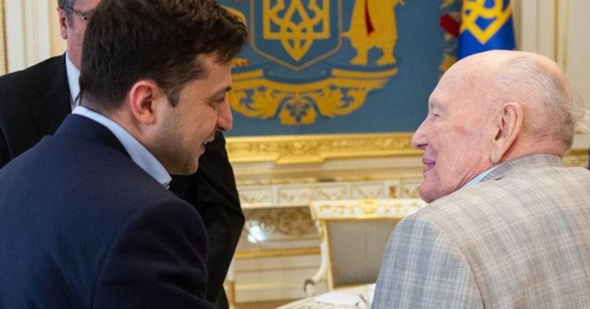 "Вы гордость Украинского государства": Зеленский поздравил Патона со 101-летием