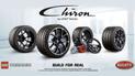 Модель гиперкара Bugatti Chiron можно будет собрать из конструктора Lego