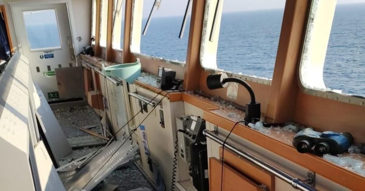 Турецьке судно постраждало через влучання ракети у Чорному морі