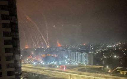 Украинская ПВО сбила над Киевом летательный аппарат России – возник пожар