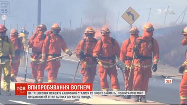 20 новых возгораний всего за сутки: лесные пожары в Калифорнии набирают безумных оборотов