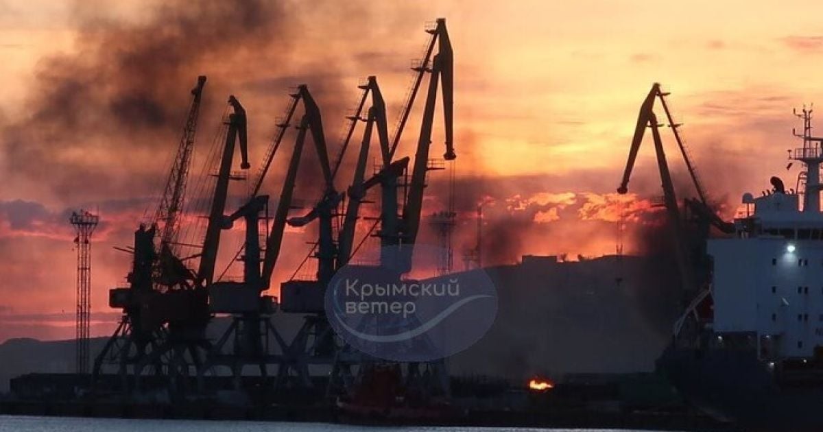Російський десантний корабель "Новочеркаськ", який знищили ЗСУ