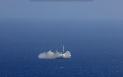 SpaceX показала полное видео грандиозного взрыва части ракеты Falcon 9