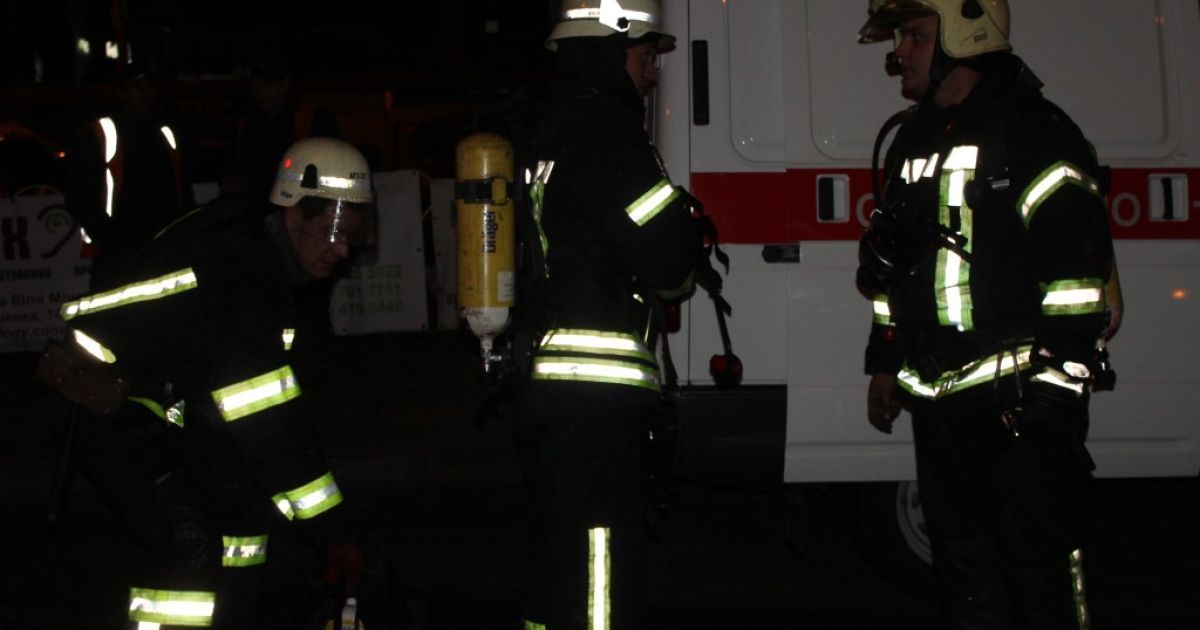 пожежа на Мінському ринку в Києві_10 / © Управление ГСЧС Киева