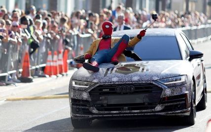 "Человек-паук" представил Audi A8 нового поколения
