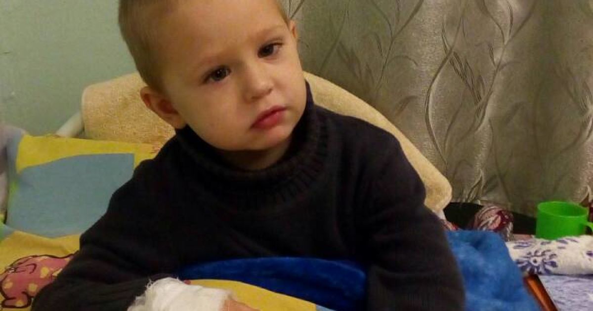 За лічені дні для порятунку життя Кирилка потрібно зібрати 23 тисячі доларів