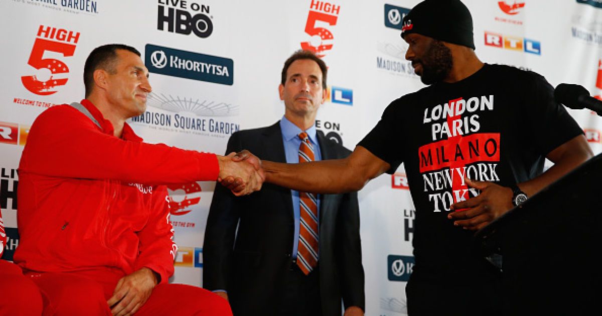 Пресс-конференция Кличко и Дженнингса / © Getty Images